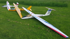 Pilatus B4 (4,5m, Composite RC Gliders), Foka 4, Pilatus B4 (4,5m, 40 Jahre alt, frisch restauriert)