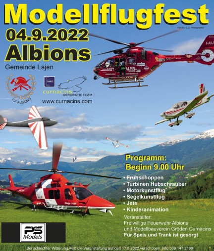 Modellflugfest der Curnacins in Südtirol